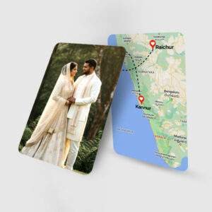 Personalized Location Wallet Card