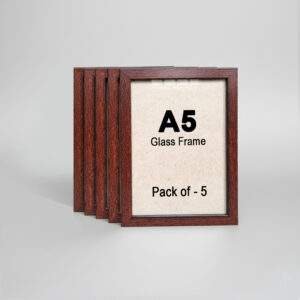 A5 Brown Color Photo Frame - Pack of 5