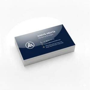 Glossy Laminated Business Card