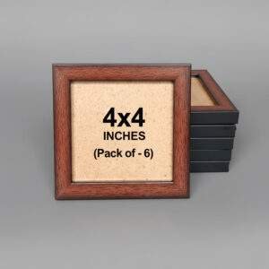 Mini Dark Brown Color Photo Frame