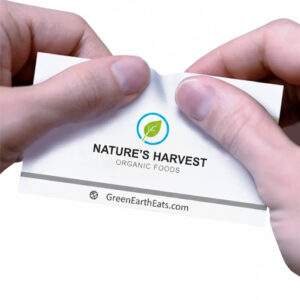 Non Tearable Business Card