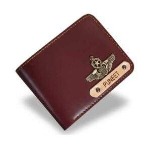 Customized Brown Men Wallet