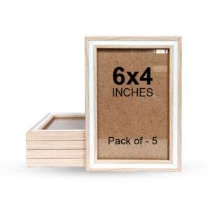 A6 Duble Color Photo Frame( Ivory & White)