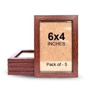 a6 brown photo frame