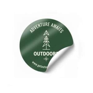 Waterproof Sticker 12x18"