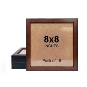 8x8-Dark-brown-photo-frame