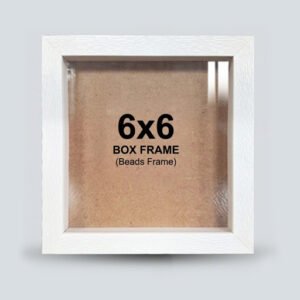 6x6 White Box Frame