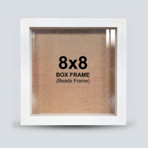8x8 White Box Frame