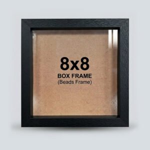 8x8 black Box Frame