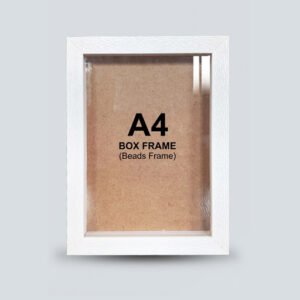 A4 White Box Frame