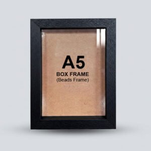 A5 Black Texture Box Frame - Pack of 1