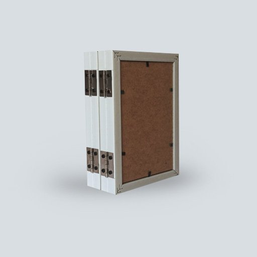 6x4 White Foldable Photo Frame- Pack of 2 - Image 2