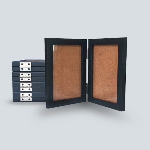 6x4 Foldable White Frame