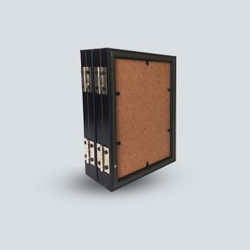 6x4 Black Foldable Photo Frame- Pack of 2 - Image 2