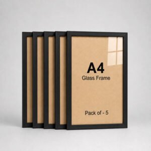 A4 Black Photo Frame Pack of 5