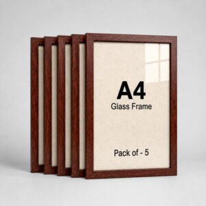 A4 Brown Photo Frame Pack of 5