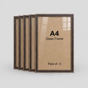 A4 Dual Color Photo Frame Dark Brown