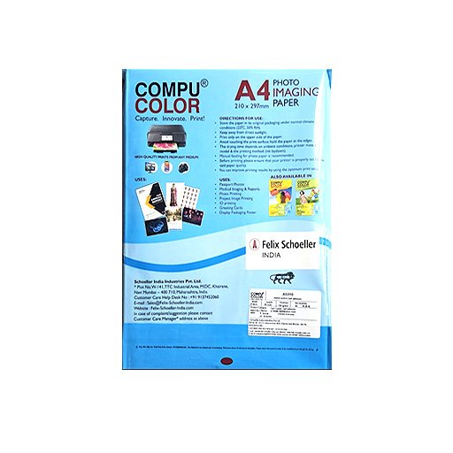 Compucolor A4 Glossy Photo Sticker Paper - 130 GSM
